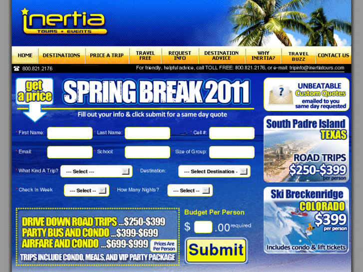 www.springbreakinformation.com