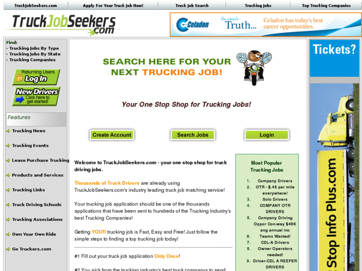 www.truckjobseekers.com