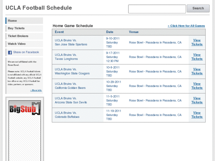 www.uclafootballschedule.com