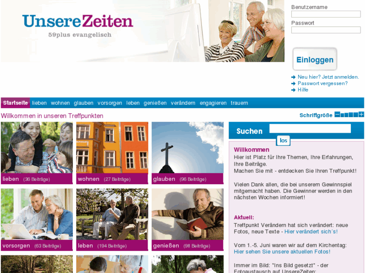 www.unserezeiten.de