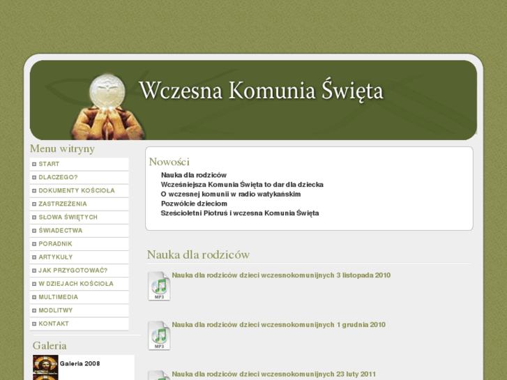 www.wczesna-komunia.com.pl