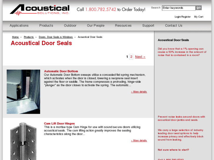 www.acousticaldoorseals.com