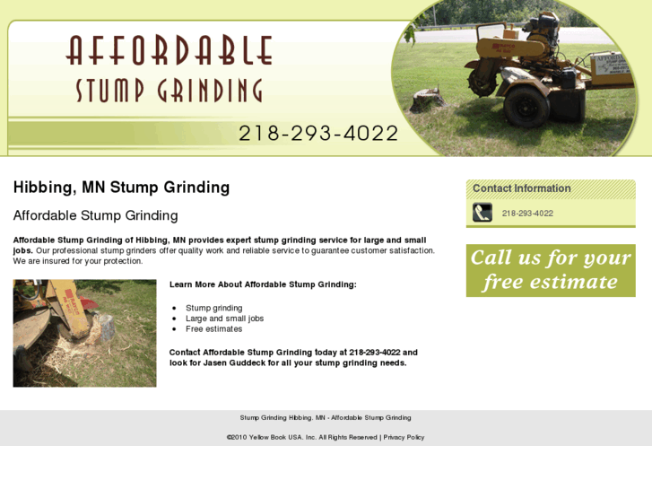 www.affordablegrindingstump.com