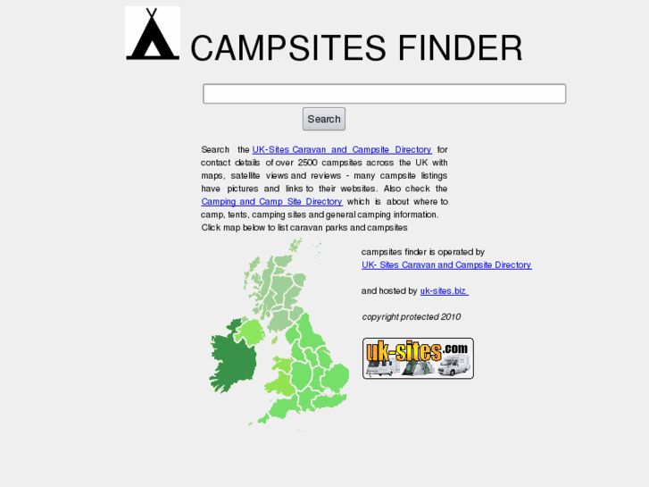 www.campsitesfinder.co.uk