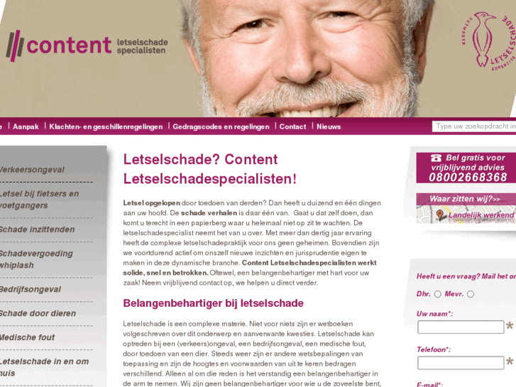 www.contentletselschade.com