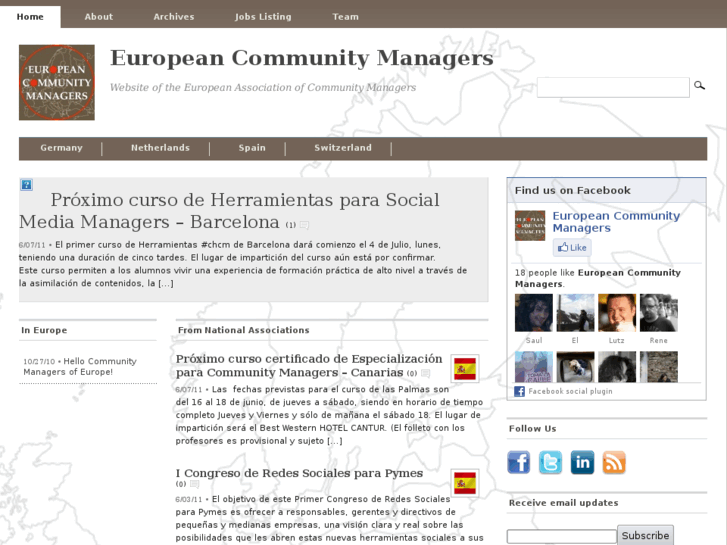www.europeancommunitymanagers.com