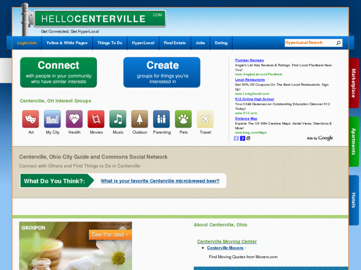 www.hellocenterville.com