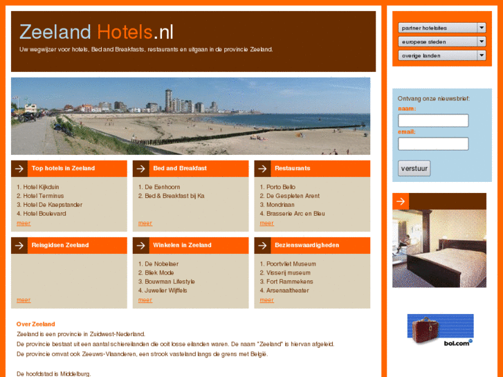 www.hotelsinzeeland.info