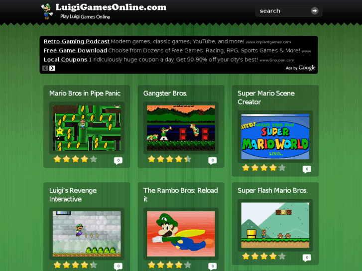 www.luigigamesonline.com