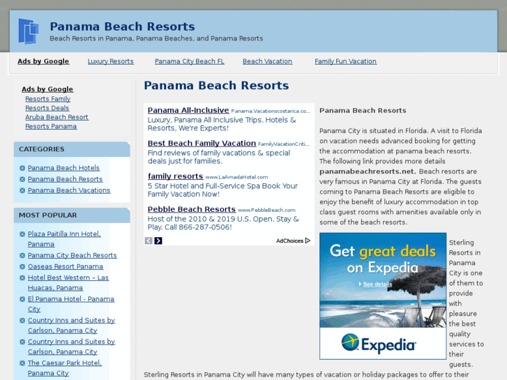 www.panamabeachresorts.net