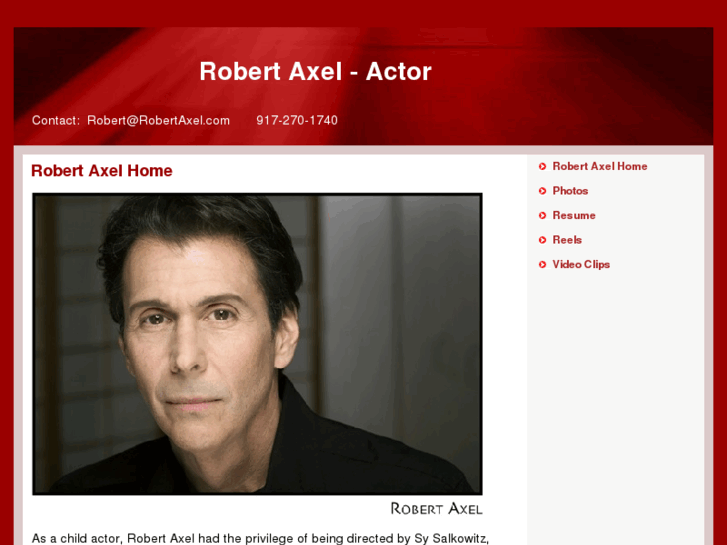 www.robertaxelactor.com