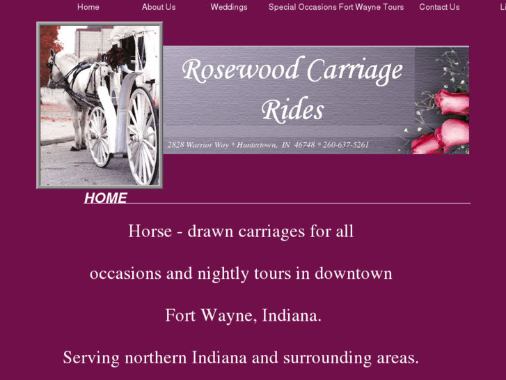 www.rosewoodcarriagerides.com