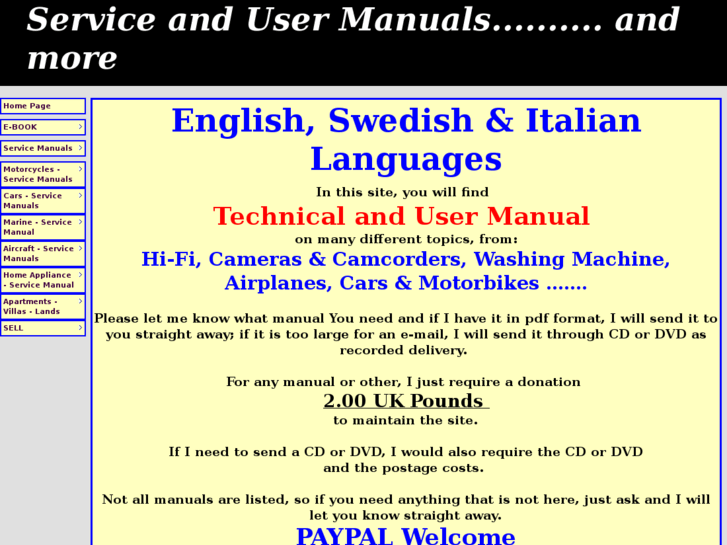 www.serviceandusermanuals.com