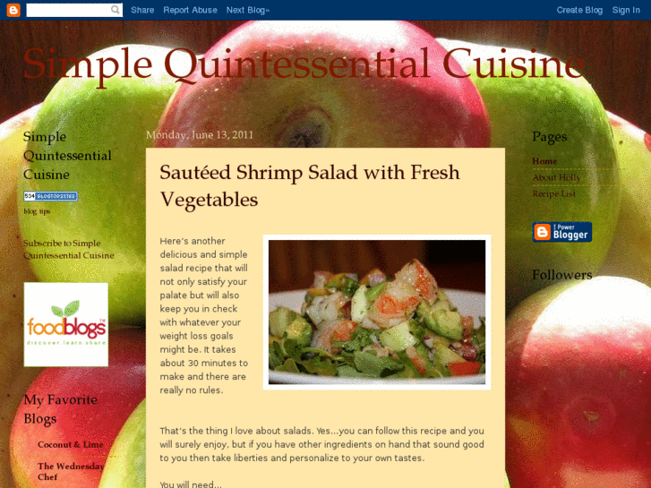 www.simplequintessentialcuisine.com