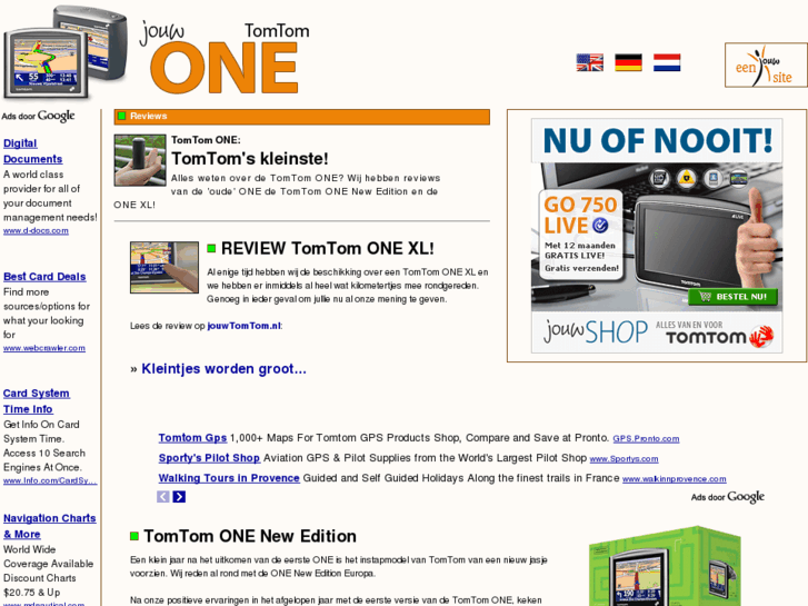 www.tomtomone.nl