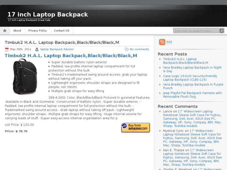 www.17inchlaptopbackpackshop.info