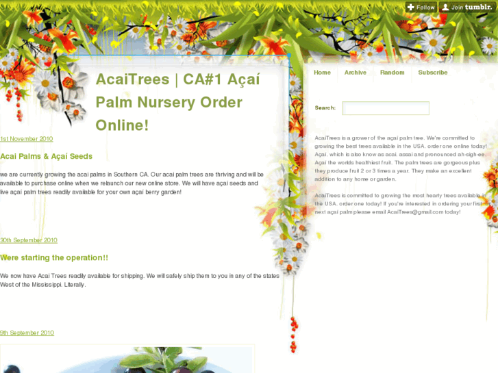 www.acaitrees.com