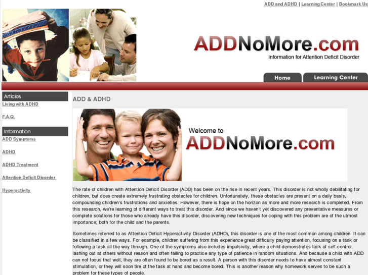 www.addnomore.com