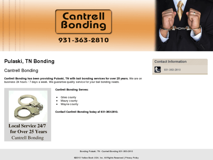 www.cantrellbailbonds.com