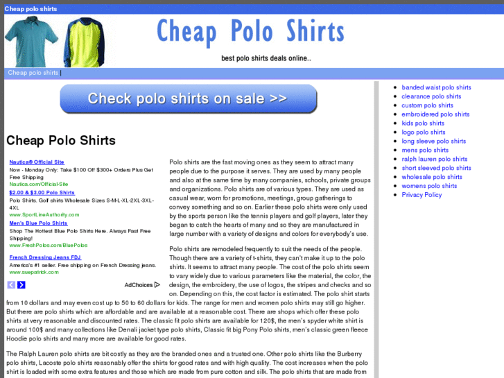 www.cheappoloshirts.org