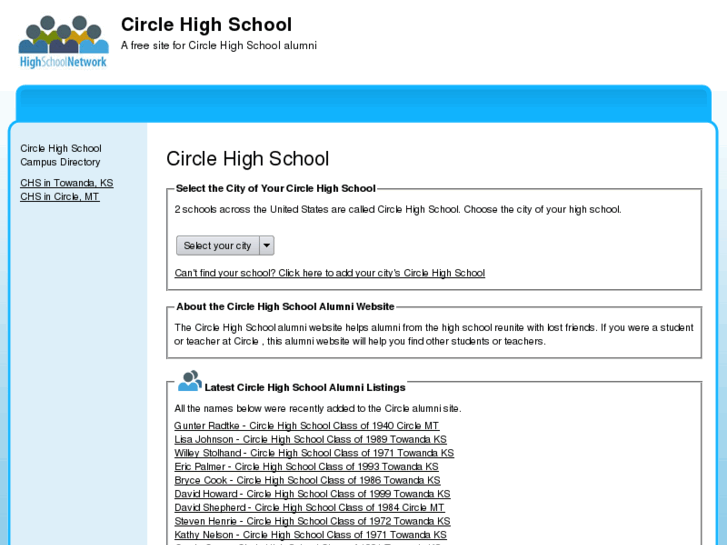 www.circlehighschool.org