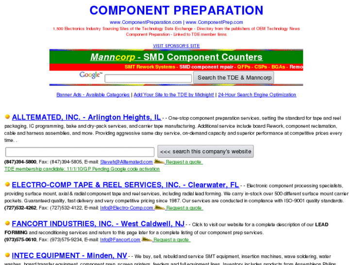 www.componentpreparation.com