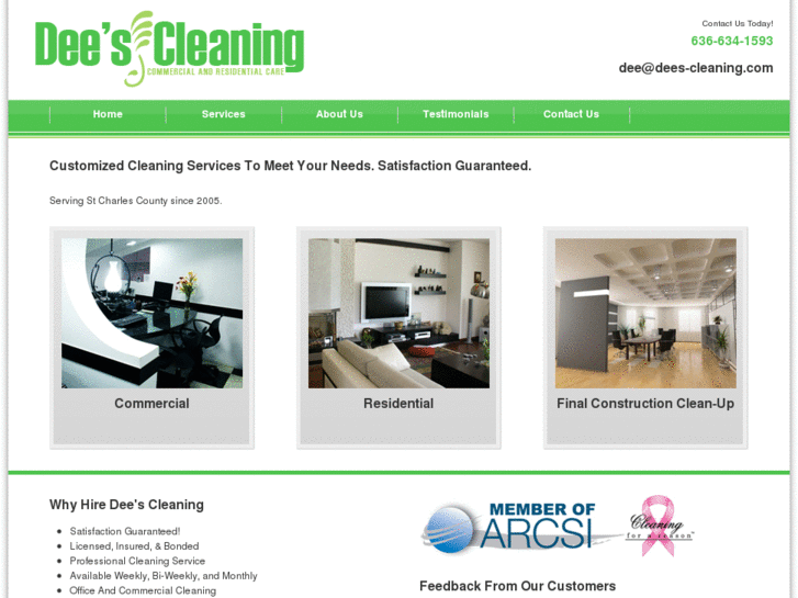 www.dees-cleaning.com