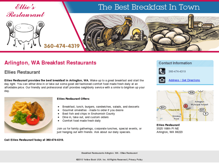 www.elliesrestaurantwa.com