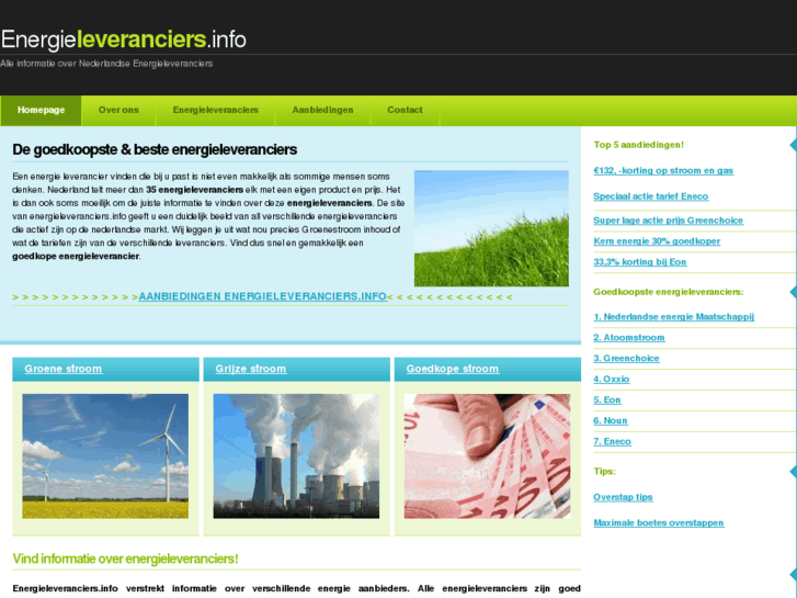 www.energieleveranciers.info