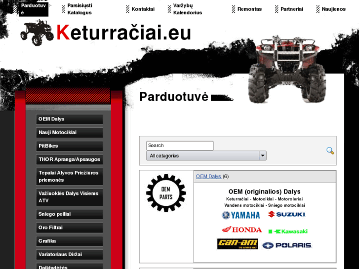 www.keturraciai.eu