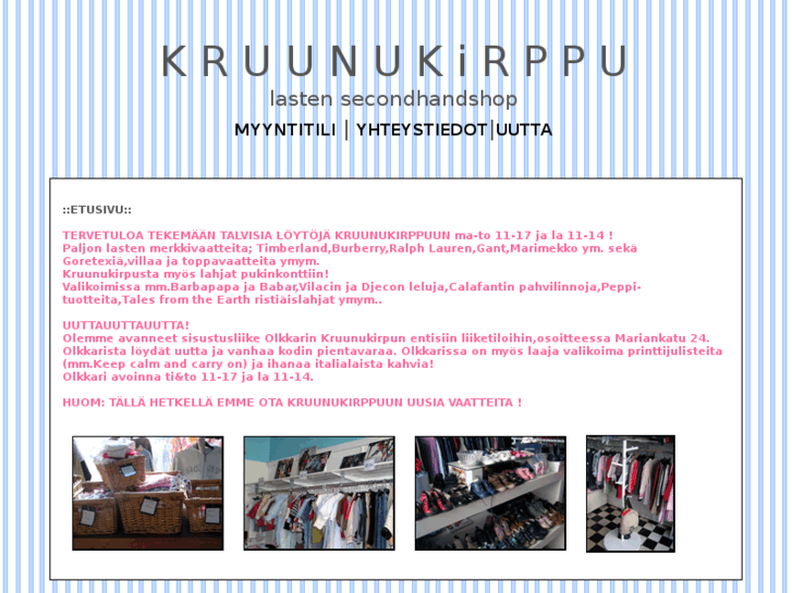 www.kruunukirppu.com