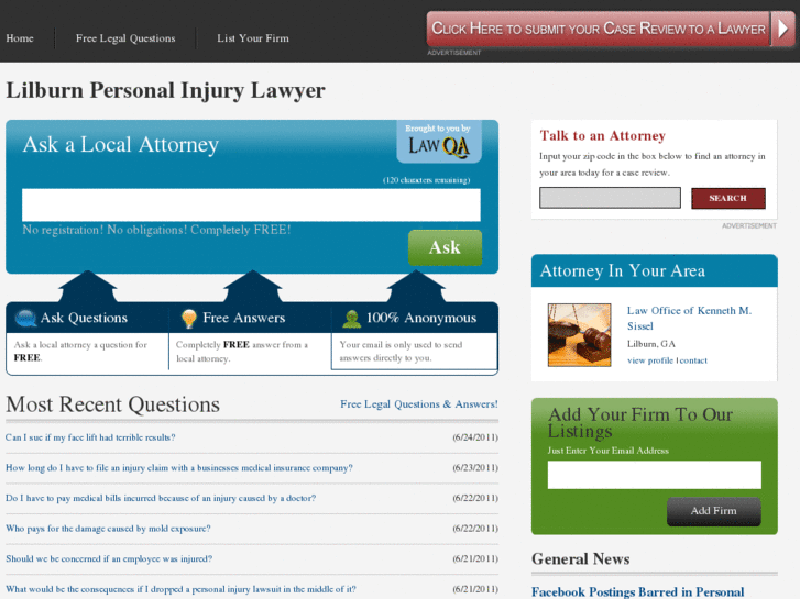 www.lilburnpersonalinjurylawyer.com