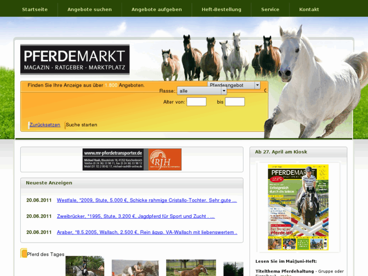 www.pferdemarkt.de