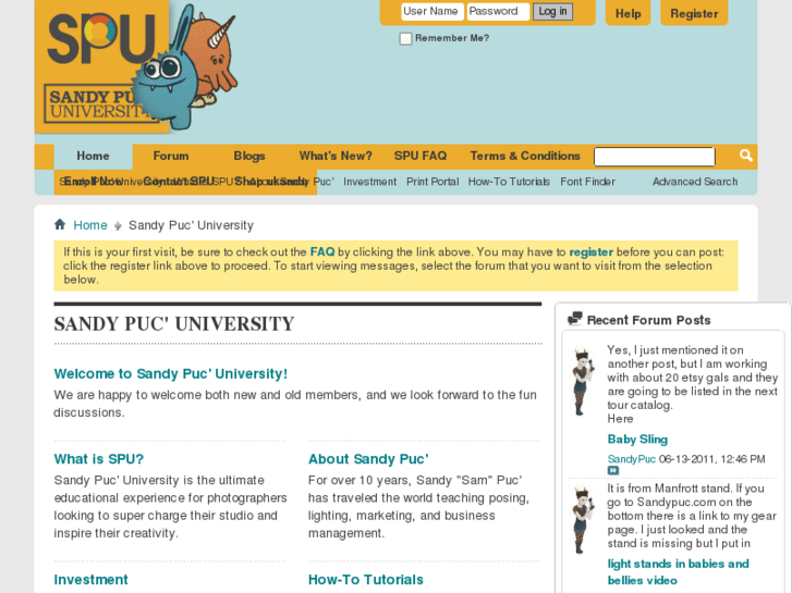 www.sandypucuniversity.com