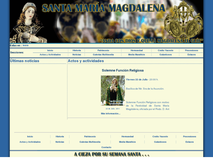 www.santamariamagdalena.net