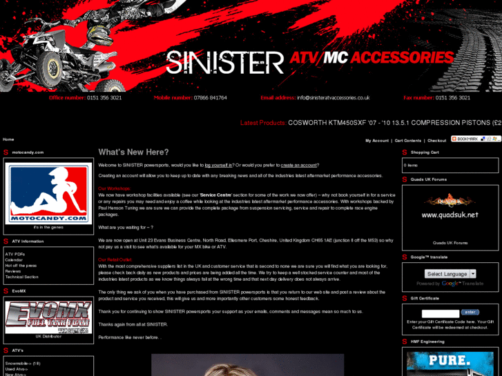 www.sinisteratvaccessories.com