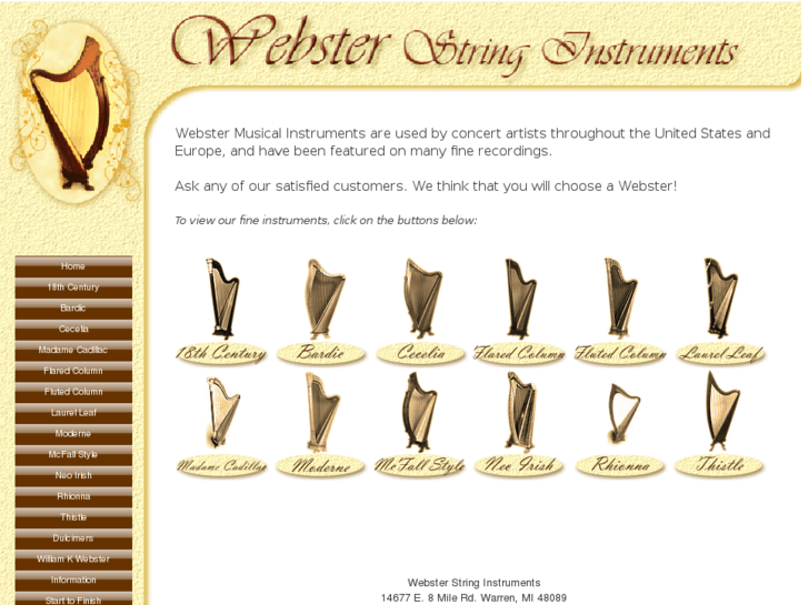 www.websterharps.com