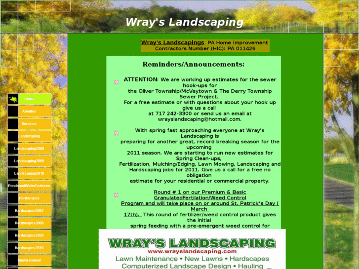 www.wrayslandscaping.com