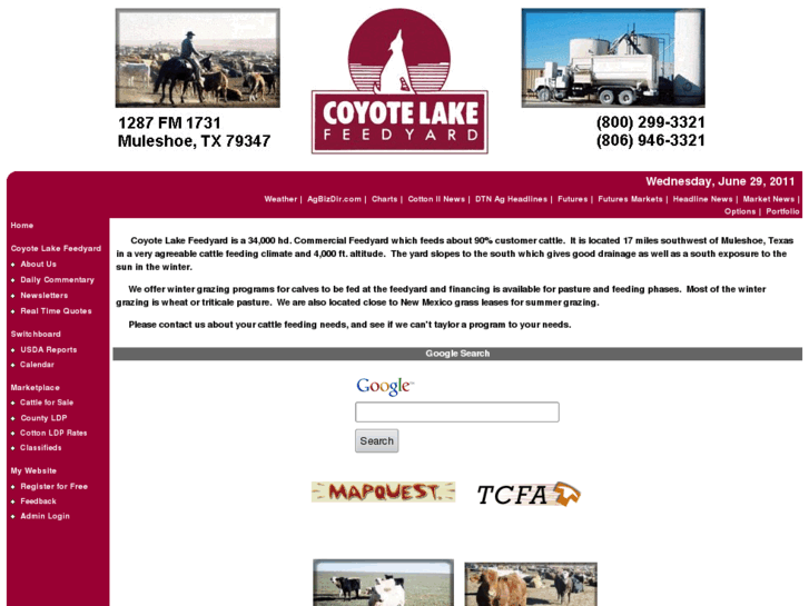 www.coyotelakefeedyard.com