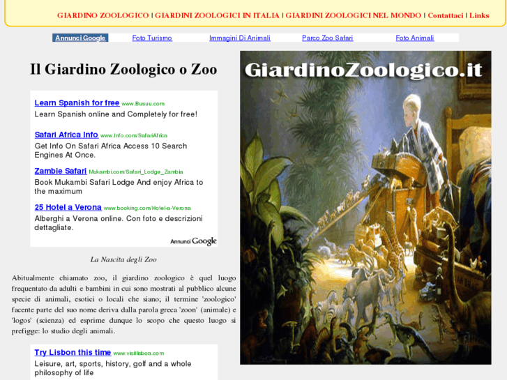 www.giardinozoologico.it