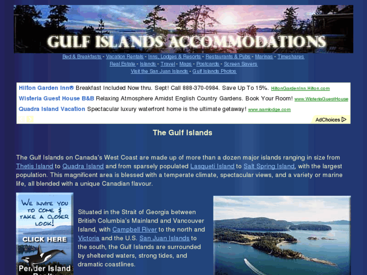 www.gulfislandsaccommodations.com