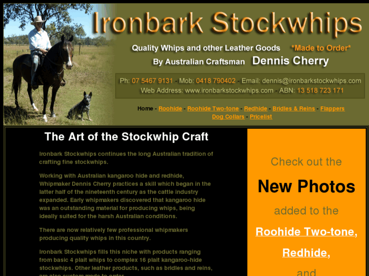 www.ironbarkstockwhips.com