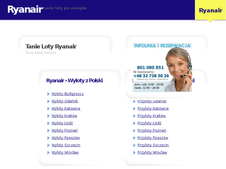 www.linieryanair.pl