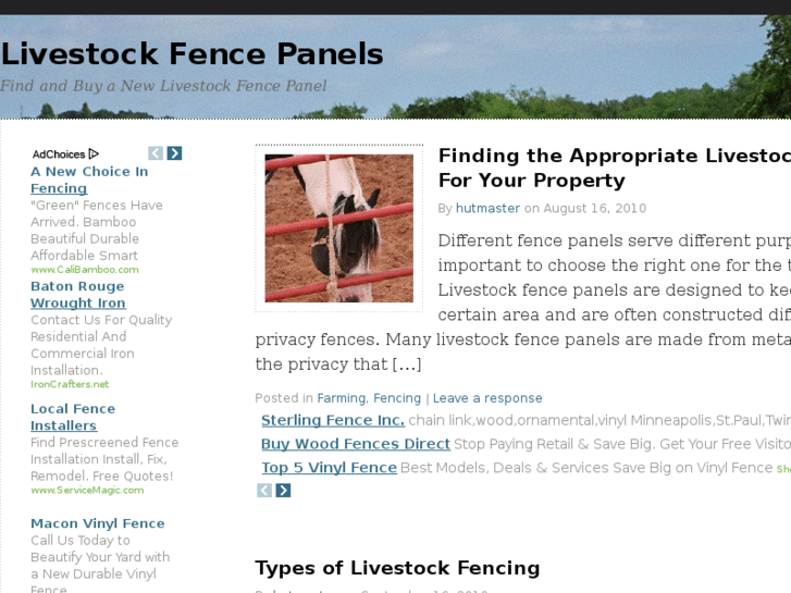 www.livestockfencepanels.com