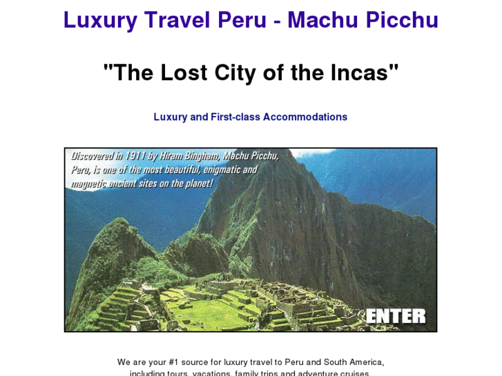 www.machupicchutravel.com