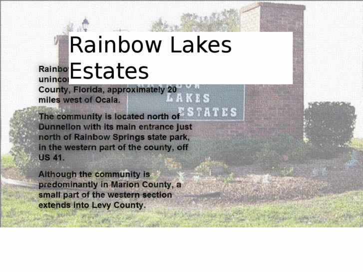 www.rainbowlakesestates.info