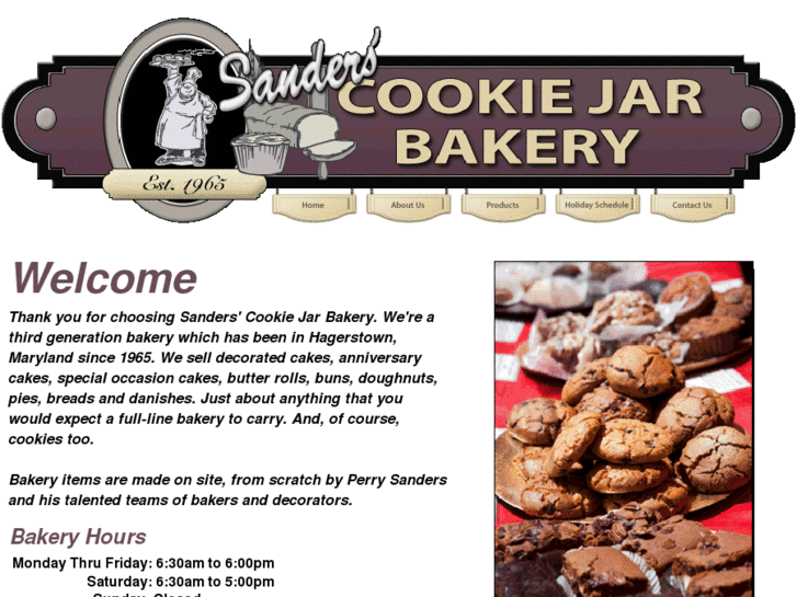 www.sanderscookiejarbakery.com