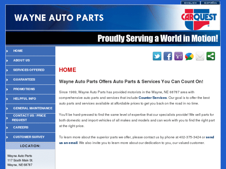 www.wayneautoparts.net