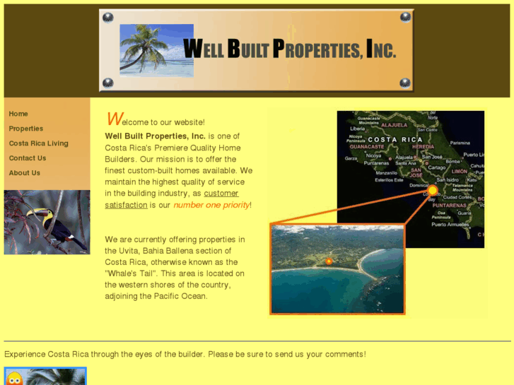 www.wellbuiltpropertiescostarica.com