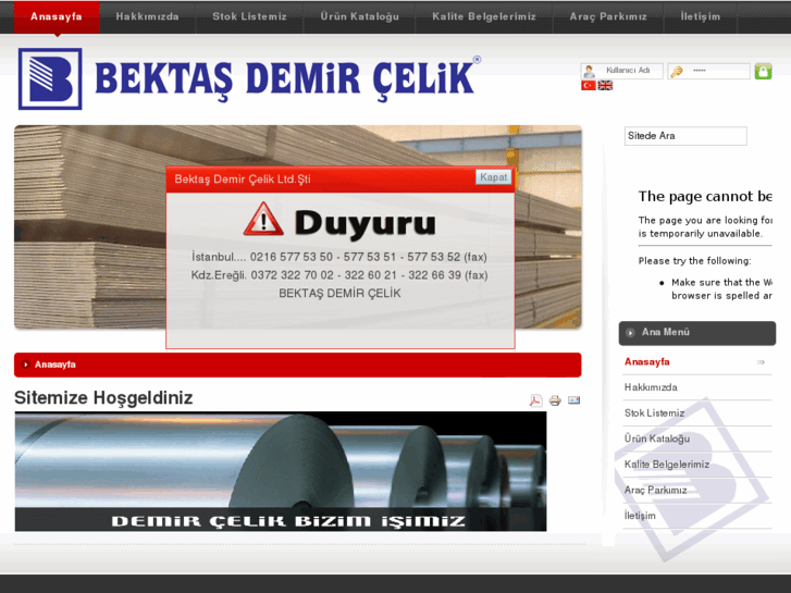 www.bektasdemircelik.com